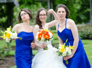 bridesmaids and Steffie