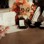 rings, invitation, shoes