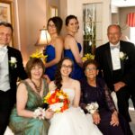 Wedding family altogether